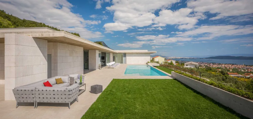 Split Villa for up to 12 Guests with Heated Pool