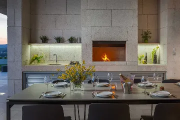 Split Villa for up to 12 Guests with Heated Pool