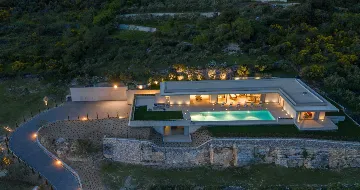 Split Villa for up to 12 Guests with Heated Pool