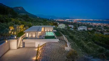 Split Villa for up to 12 Guests with Heated Pool