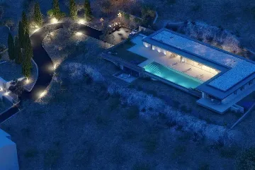 Split Villa for up to 12 Guests with Heated Pool