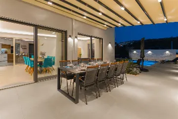 Supetar Villa with Heated Pool and Sauna (8+3)