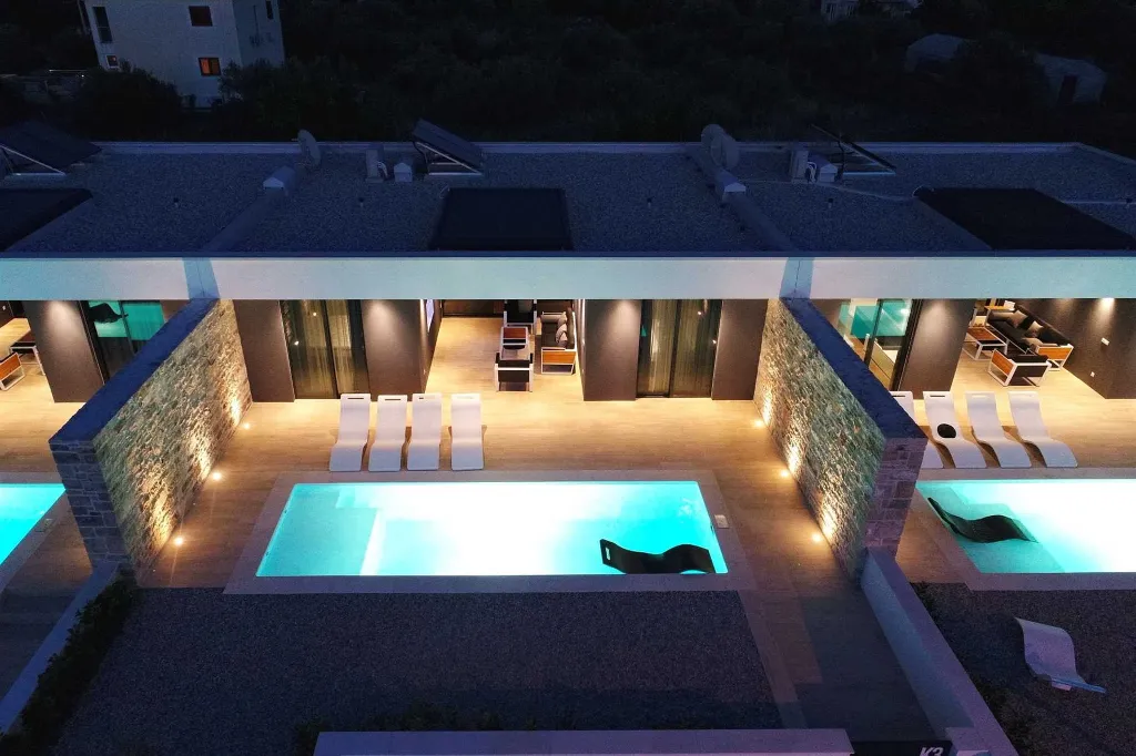 Villa with Outdoor Pool in Kraj for 6 Guests