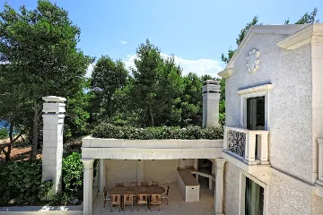 Ciovo Villa with Heated Pool and Sea Access