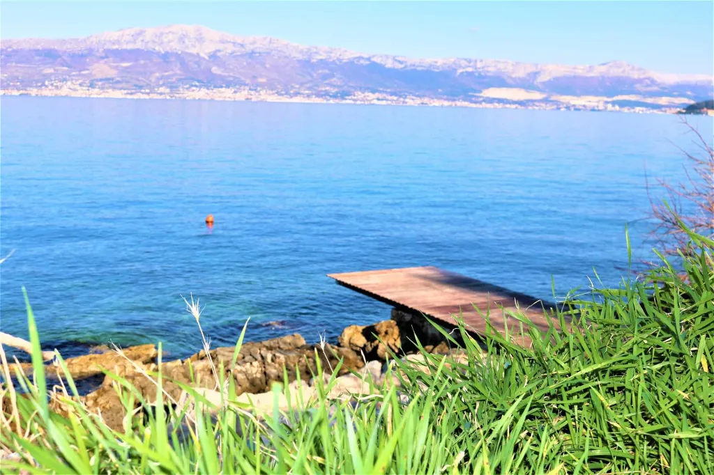 Ciovo Villa with Heated Pool and Sea Access