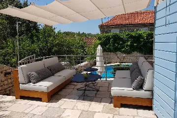Stone Villa in Milna for up to 9 Guests