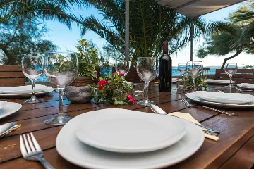 Seafront Villa with Saltwater Pool in Orebić