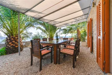 Seafront Villa with Saltwater Pool in Orebić