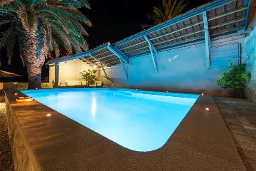 Seafront Villa with Saltwater Pool in Orebić