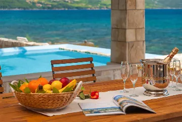 Seaside Villa with Infinity Pool in Orebić
