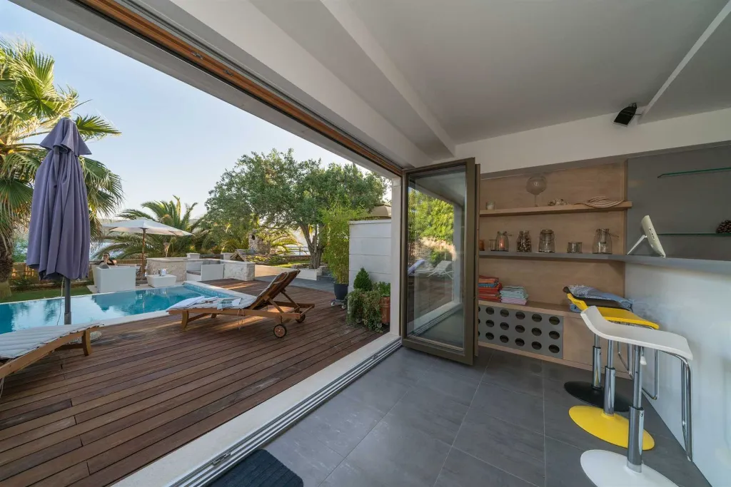Seget Donji Villa with Pool, Sauna & Sea Access