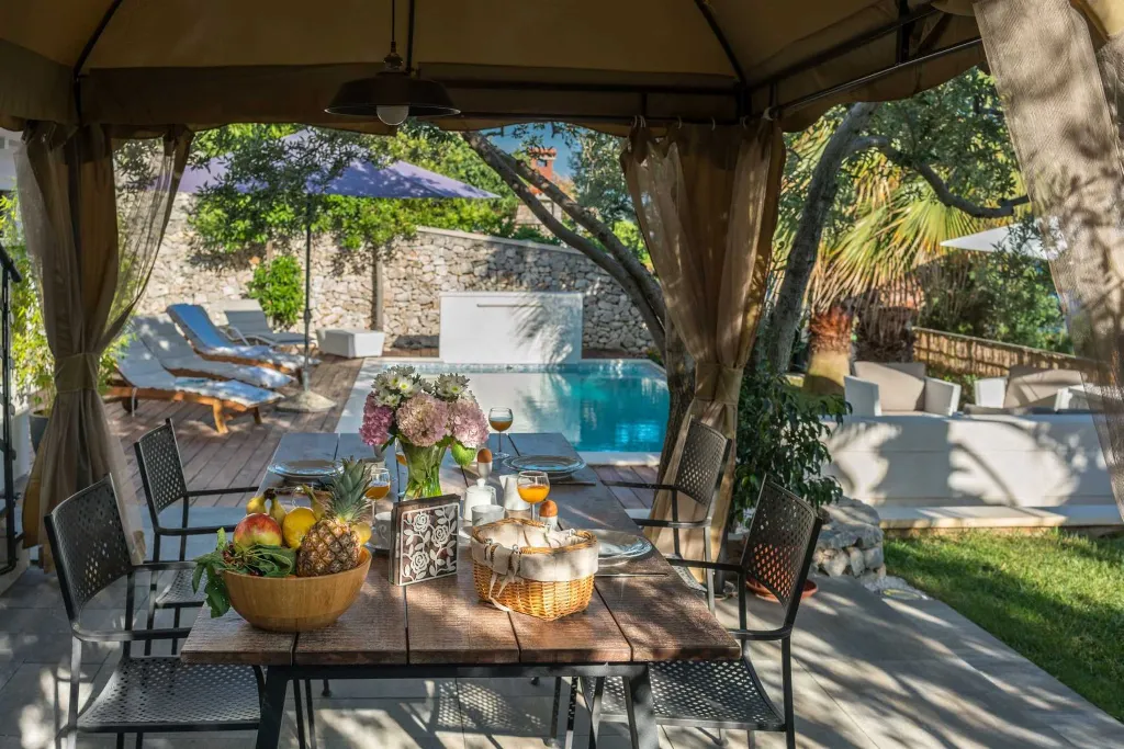 Seget Donji Villa with Pool, Sauna & Sea Access