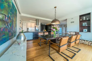 Seget Donji Villa with Pool, Sauna & Sea Access