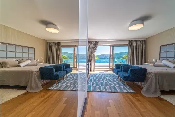 Seget Donji Villa with Pool, Sauna & Sea Access