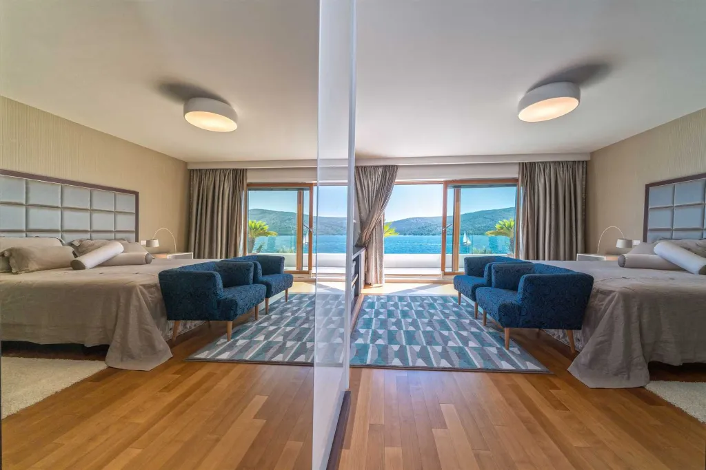 Seget Donji Villa with Pool, Sauna & Sea Access