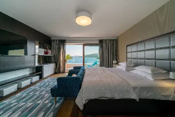 Seget Donji Villa with Pool, Sauna & Sea Access