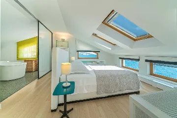 Seget Donji Villa with Pool, Sauna & Sea Access