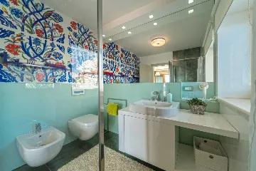 Seget Donji Villa with Pool, Sauna & Sea Access