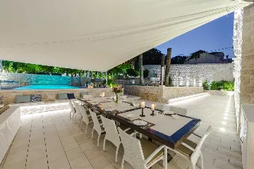 Zaton Villa for 12–14 with Pool and Private Chapel