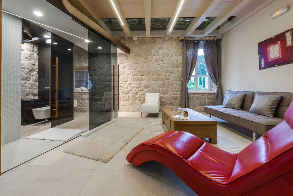 Zaton Villa for 12–14 with Pool and Private Chapel