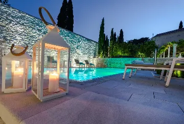 Zaton Villa for 12–14 with Pool and Private Chapel