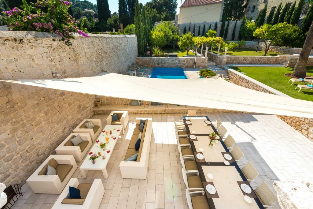 Zaton Villa for 12–14 with Pool and Private Chapel