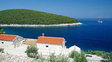 Villa in Vela Luka for 8 Guests with Pool