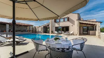 Rakalj 4-Bedroom Villa with Heated Pool (Up to 8)