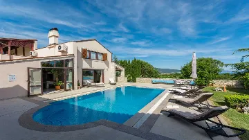 Rakalj 4-Bedroom Villa with Heated Pool (Up to 8)