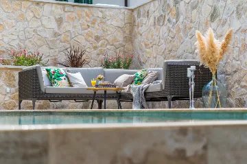 Modern Villa with Pool for 9 Guests in Šibenik