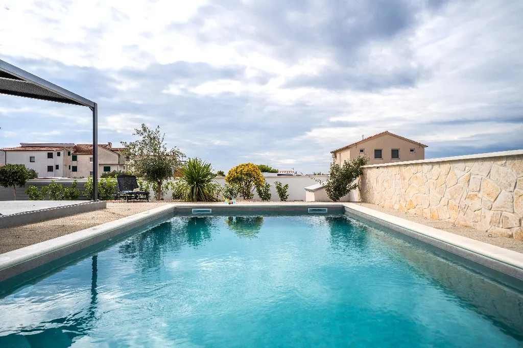 Family House with Private Heated Pool in Šibenik