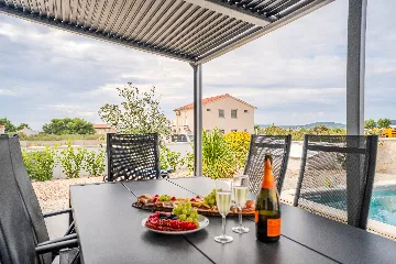 Family House with Private Heated Pool in Šibenik