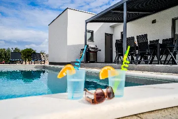 Family House with Private Heated Pool in Šibenik