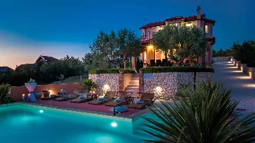 Bilice Villa with Pool for 9 near Šibenik