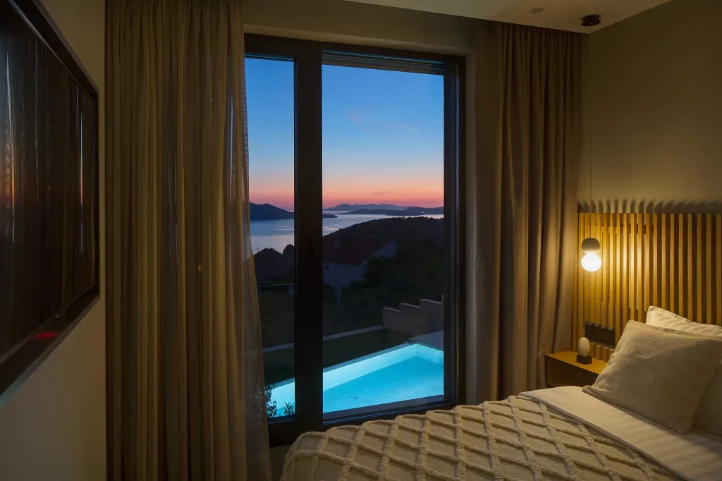 Modern Sea View Villa with Infinity Pool, Dubrovnik