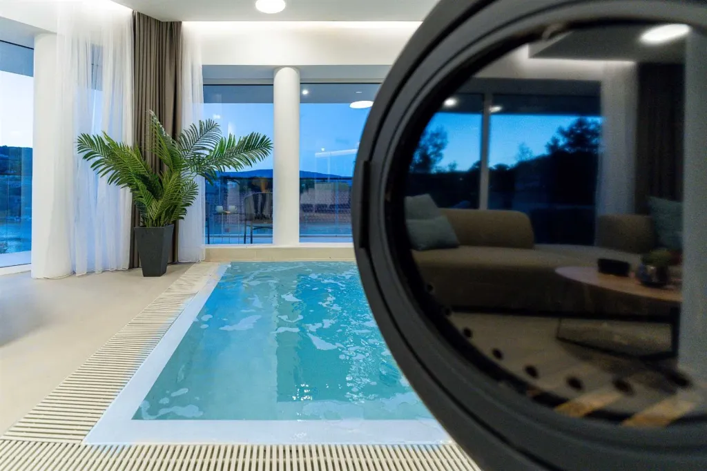 Modern Seaside Villa with Heated Pool in Hvar