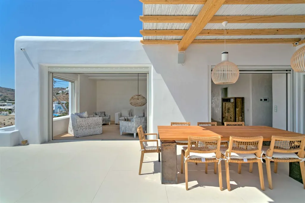 Seaside Six-Bedroom Villa with Private Pool, Mykonos