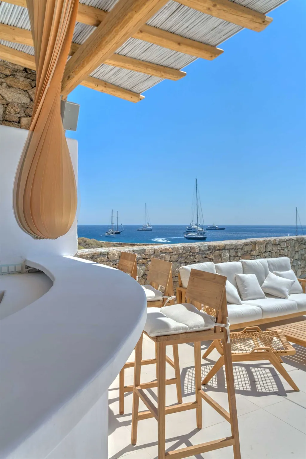 Seaside Six-Bedroom Villa with Private Pool, Mykonos