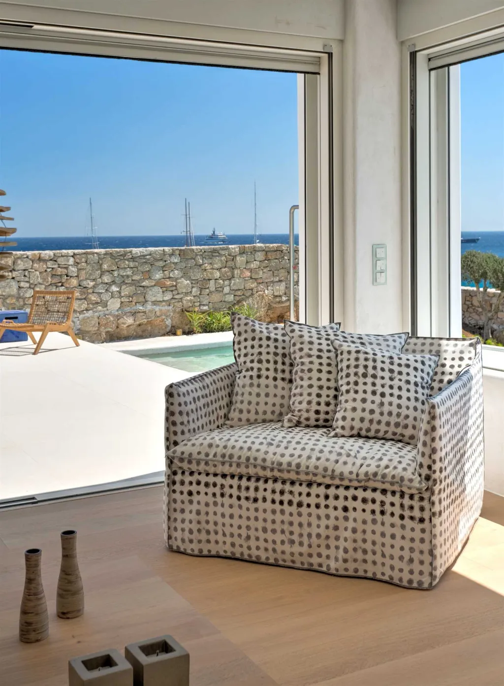 Seaside Six-Bedroom Villa with Private Pool, Mykonos