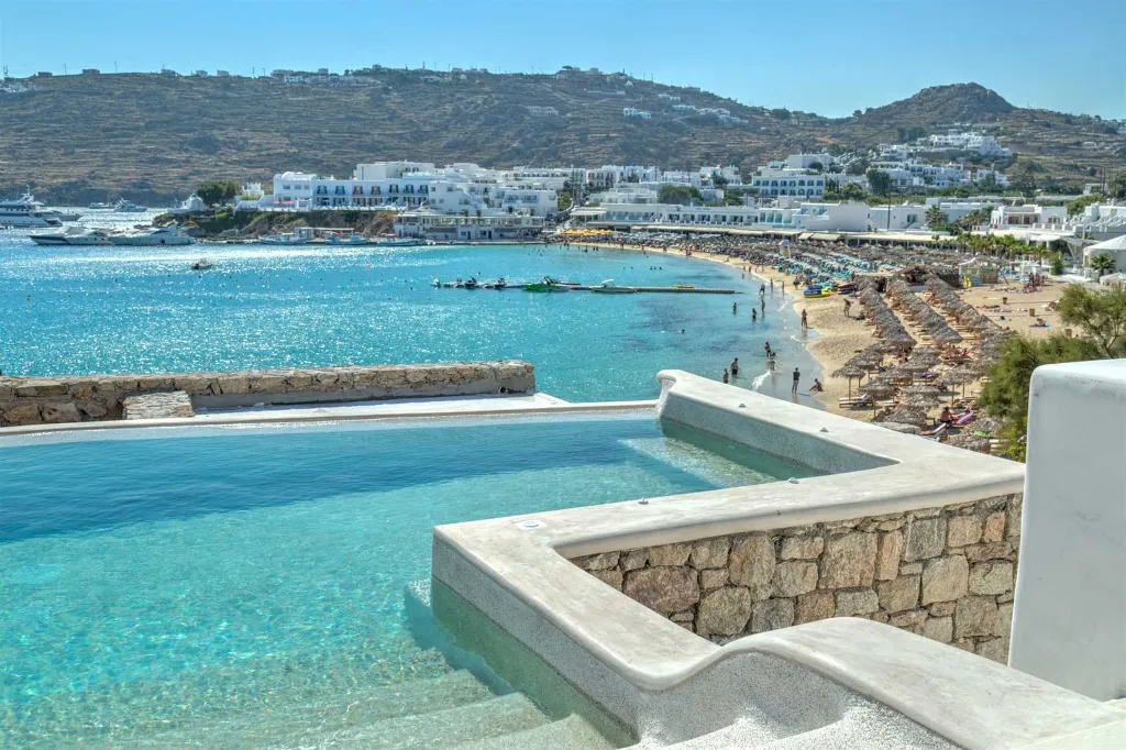 Seaside Six-Bedroom Villa with Private Pool, Mykonos