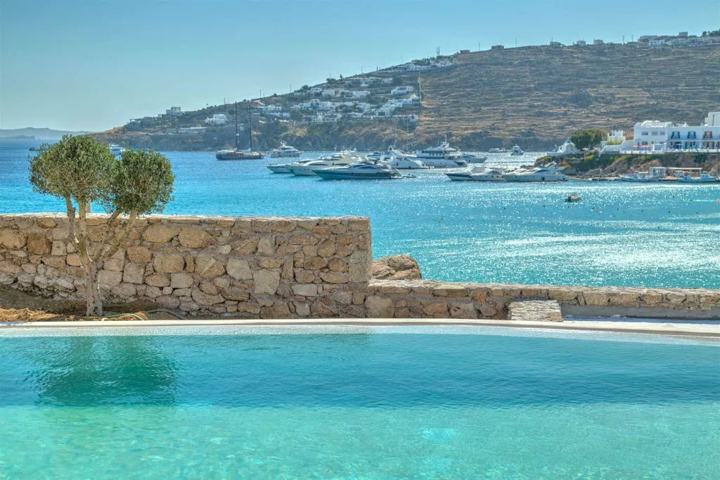 Seaside Six-Bedroom Villa with Private Pool, Mykonos