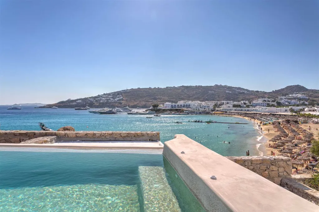 Seaside Six-Bedroom Villa with Private Pool, Mykonos