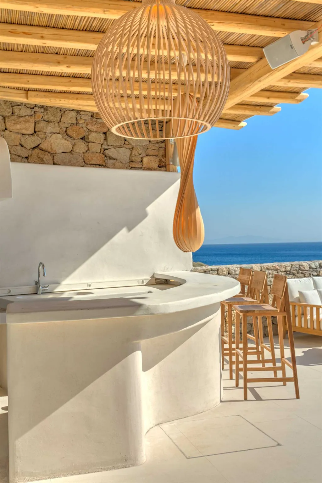 Seaside Six-Bedroom Villa with Private Pool, Mykonos