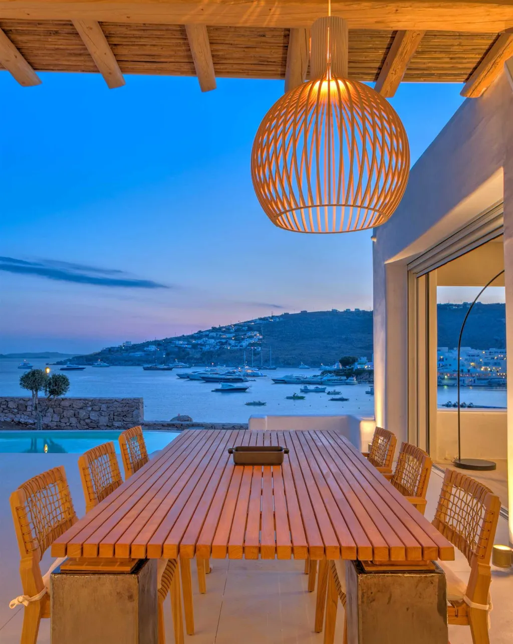 Seaside Six-Bedroom Villa with Private Pool, Mykonos