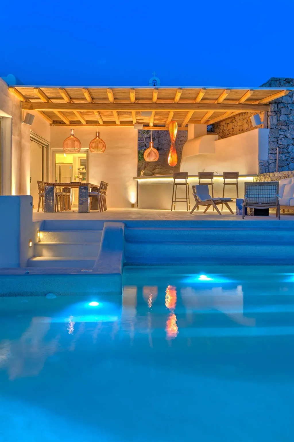 Seaside Six-Bedroom Villa with Private Pool, Mykonos