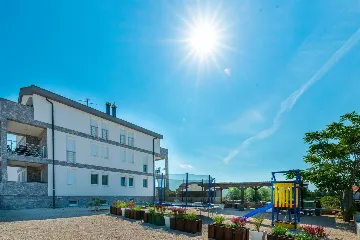 Sea-View 3-Bedroom Apartment with Balcony in Vir