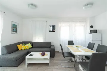 Sea-View 3-Bedroom Apartment with Balcony in Vir