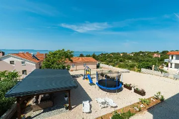 Sea-View 3-Bedroom Apartment with Balcony in Vir