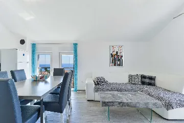 Vir Sea-View Apartment for Up to 6 Guests