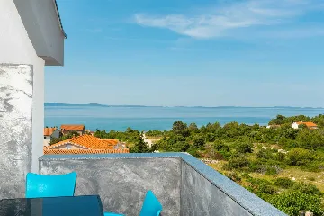 Vir Sea-View Apartment for Up to 6 Guests